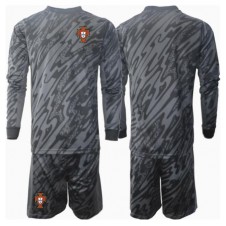 Portugal Keeper Bortedraktsett Barn EM 2024 Langermet (+ korte bukser)